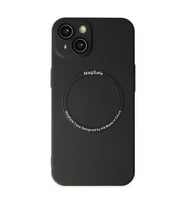 Apple İphone 14 Plus Kılıf Jack Magneticsafe Lens Silikon - Siyah