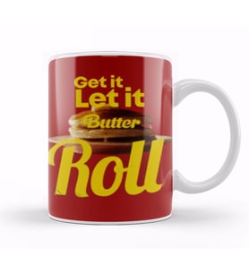 GET IT LET IT BUTTER ROLL Butter Bts Kupa Bardak Porselen