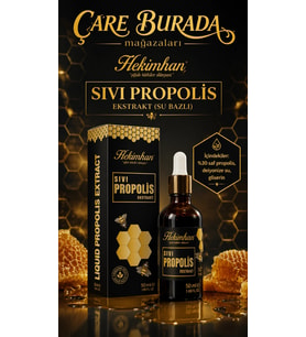 Hekimhan - Sıvı Propolis Ekstrakt 50 Ml (Su Bazlı)