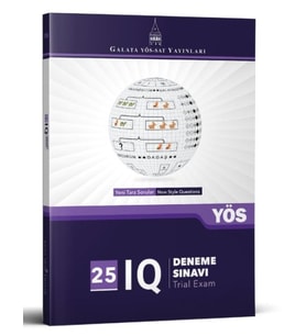 Galata IQ Deneme Sınavı 25'li