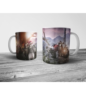 Pixxa Lord of The Rings The War of the Rohirrim Anime Kupa Bardak Model 1