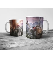 Pixxa Lord of The Rings The War of the Rohirrim Anime Kupa Bardak Model 1