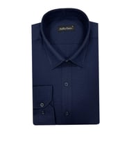 Atilla Özer Uzun Kol Slim Fit Erkek Gömlek-6851 (Lacivert)