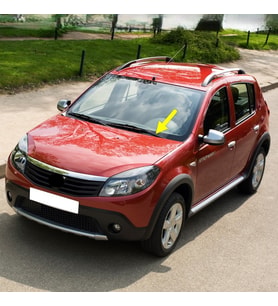 Dacia Sandero Stepway 2008-2012 Silecek Kolu Ön Cam Sol Sürücü Tarafı
