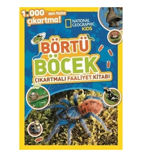 National Geographic Kids Börtü Böcek Çıkartmalı Faaliyet Kitabı