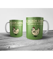 Pixxa Chicken Game Tavuk Oyunu Komik Kupa Bardak  