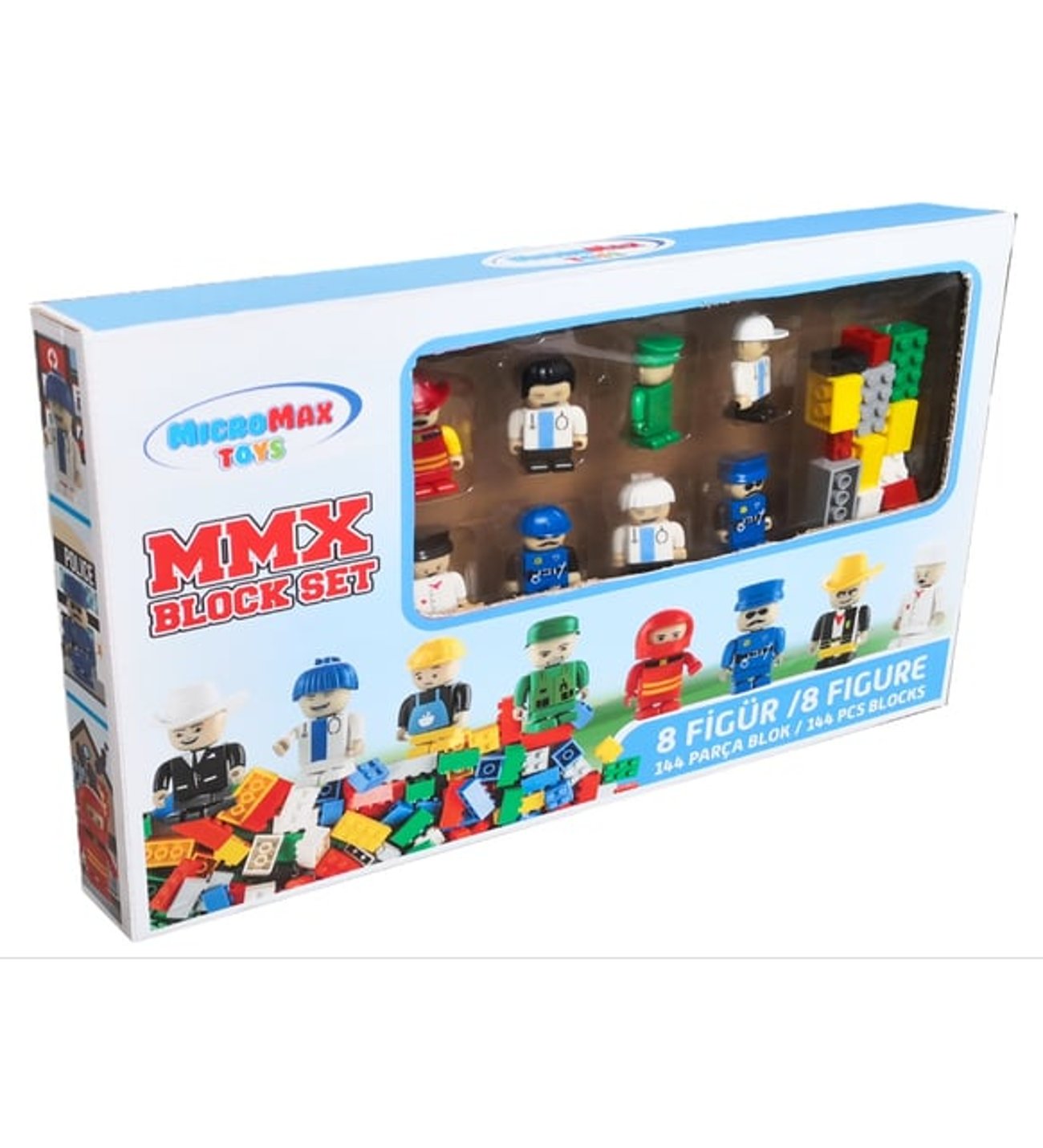 MİCROMAX 152 PARÇA BLOK SET
