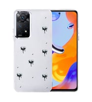Newface Xiaomi Redmi Note 11 Pro Fiyonk Desenli Kapak - Desen 1