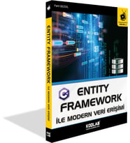 KODLAB YAYIN ENTİTY FRAMEWORK İLE MODERN VERİ ERİŞİMİ  EĞİTİM KİTABI (Siyah - Beyaz)