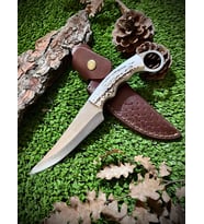 Yeni Geyik boynuz El Yapımı Karambit