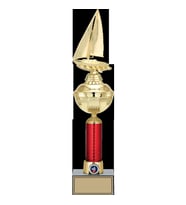 ODAK KUPA - Figürlü Kupalar - Yelken Figürlü Kupalar FG-053 B - 46 cm