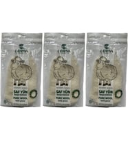 Derma Naturel Therapy Saf Yün Banyo Eldiveni T-485 (3 Lü Set)