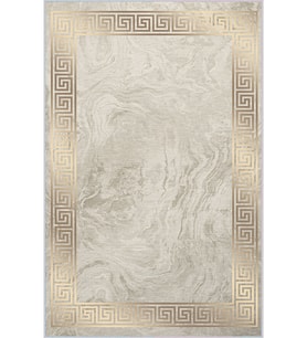 Eliana Home Baskılı, Yıkanabilir Kaymaz Taban Salon Halısı LNA0301-SM273 100x150 cm (Bej)