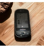 Samsung B3410 Kasa Samsung Galaxy B3410 Wifi Uyumlu Siyah Renk Orta Kasa Ön Arka Kapak Tuş Takımı