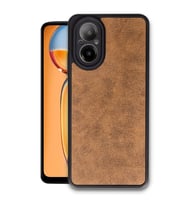 Realme 12 Lite Kılıf Aras Deri Kapak - Taba
