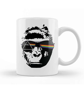 Dark Side Of The Gorilla Harambe Kupa Bardak Porselen