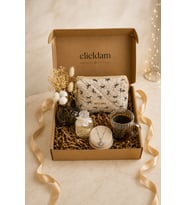 Doğum Günü, Özel Gün, Yeni İş, Sevgiliye Hediye Makyaj Çantası, Kolye, Kolonya ve Mum Premium Set