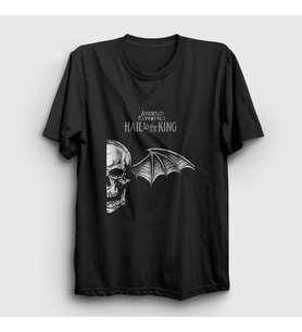 Presmono Unisex Siyah King Avenged Sevenfold T-Shirt 15758tt