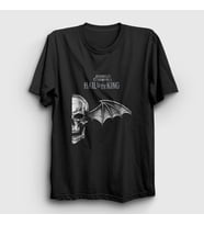 Presmono Unisex Siyah King Avenged Sevenfold T-Shirt 15758tt