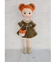 Firuze Bebek Amigurumi Organik Oyuncak