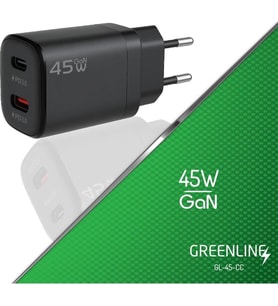45W GaN Type-C + Type-C Hizli Sarj Adaptörü