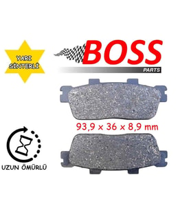 Arka Fren Disk Balata Boss Sfa427 Joymax 250-Gts 250-Joyride 200İ-Hd Evo 200-Kymco Xciting 250