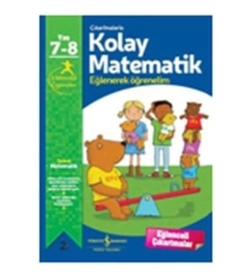 Çıkartmalarla Kolay Matematik 7-8 Yaş