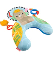 Fisher Price Duyusal Maceralar yenidoğan destekli dişlik ve çıngırak aktiviteli karın yastığı JHB44