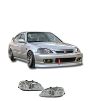honda civic 1999.2001 uyumlu oem tip krom far