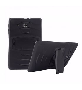 Samsung Galaxy Tab E 9.6" T560 Darbe Korumalı Tablet Kılıfı (Siyah)