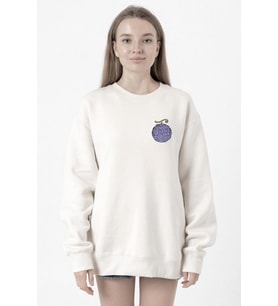 One Piece Anime Gomu Gomu Devil Fruit Beyaz Kadın 2ip Sweatshirt