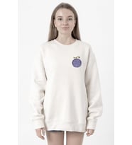 One Piece Anime Gomu Gomu Devil Fruit Beyaz Kadın 2ip Sweatshirt