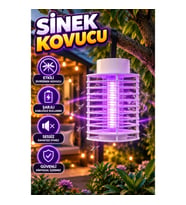 Şarjlı UV Işıklı Sivrisinek Öldürücü Lamba Taşınabilir Sessiz ve Güvenli
