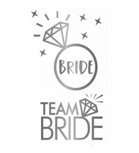 DÖVME TEAM BRIDE PIRLANTLI VARAKLI GÜMÜŞ PK:12-