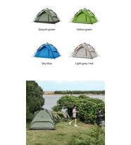 Naturehike 4 Kişilik Otomatik Kamp Çadırı YEŞİL