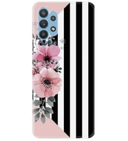 Kılıfland Samsung Galaxy A52 Kılıf Desenli Silikon Resimli Kapak Flowers 4 Kılıf 1390