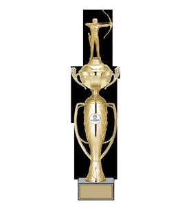 ODAK KUPA - Figürlü Kupalar - Okçu Figürlü Kupalar FG-072 B - 50 cm