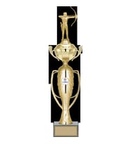ODAK KUPA - Figürlü Kupalar - Okçu Figürlü Kupalar FG-072 B - 50 cm