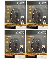 Cata CT-4566 TV RGB Şerit Led Seti Kumandalı (4 Adet)