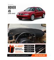 e-biz ROVER 45 (1999-2005) Uyumlu Torpido Koruma, Torpido Örtüsü, Torpido Kılıfı - Siyah - RO002
