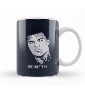 Muhammed  Ali Boks The Greatest Kupa Bardak Porselen