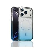 Apple iPhone 17 Pro Max Uyumlu Kılıf M-Safe Şarj Özellikli Zore Septik Silikon Kapak (Turkuaz)