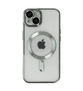 Apple iPhone 14 Kılıf Kross Magneticsafe Kapak - Gümüş