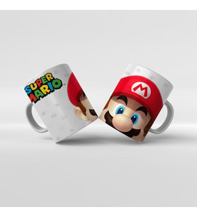 Baskılı Kupa Bardak Nostaljik Oyun Kahramanı Süper Mario - 3