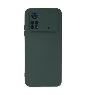 Po M4 4G Kılıf Nano İçi Kadife - Koyu Yeşil