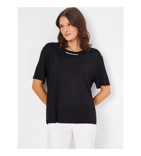 Faik Sönmez Kadın T-shirt (Siyah)