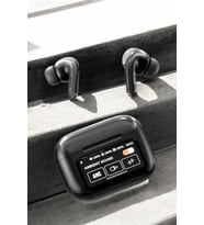 Kablosuz Bluetooth Kulaklık Ekranlı Uzun Şarj Süreli Anc Destekli (Çok Renkli)