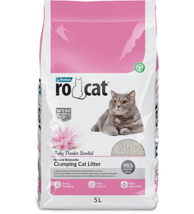 ROCAT BEBEK PUDRALI 5L KEDİ KUMU