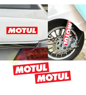 Motul Yağ Motosiklet Araba Oto Sticker Araba Yapıştırma Etiket 2 Adet
