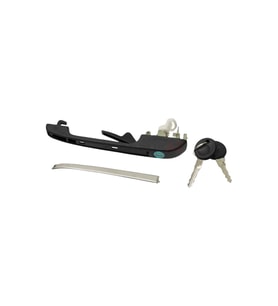 Audi A80 80 1986- Kapi Kolu Dış &Ouml;n Sağ Anahtarli 813837206C Wisco